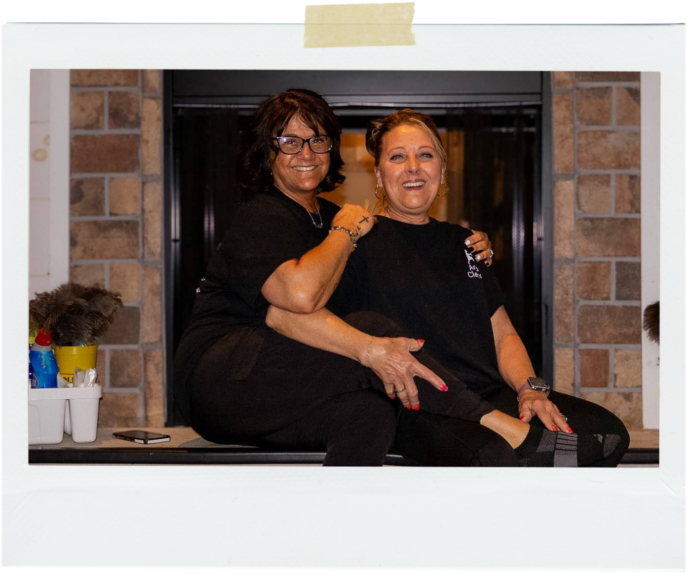 anita & rhonda posing for photo